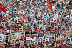 Immortal Regiment event in Kazan
