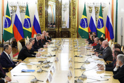 Presidents of Russia and Brazil meet in Moscow