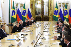 Presidents of Russia and Brazil meet in Moscow