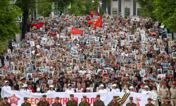 Immortal Regiment event in Kazan