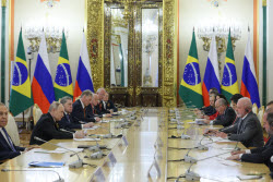 Presidents of Russia and Brazil meet in Moscow