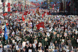 Immortal Regiment event in St Petersburg