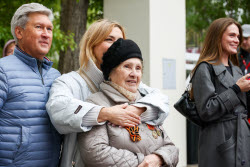 Празднование Дня Победы в Москве