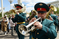 Празднование Дня Победы в Москве