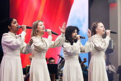 Празднование Дня Победы в Москве