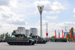 Victory Day parade in Rostov-on-Don, Russia
