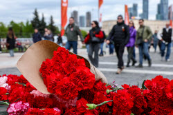 Празднование Дня Победы в Москве