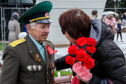 Празднование Дня Победы в Москве