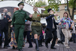 Празднование Дня Победы в Москве