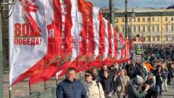 ВИДЕО. Празднование Дня Победы в Санкт-Петербурге