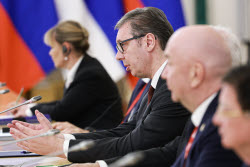 Presidents of Russia and Serbia meet in Moscow