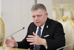 Russian President Putin and Slovak PM Fico meet in Moscow