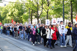 Immortal Regiment event in Vienna
