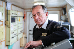 Professor Gagarinsky research vessel in Vladivostok