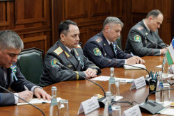 Встреча министра обороны РФ Белоусова и министра обороны Узбекистана Курбанова
