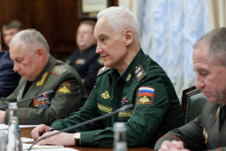 Встреча министра обороны РФ Белоусова и министра обороны Узбекистана Курбанова