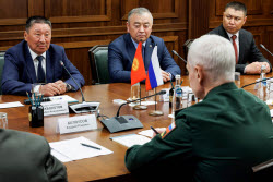 Встреча министра обороны РФ Белоусова и министра обороны Киргизии Бекболотова