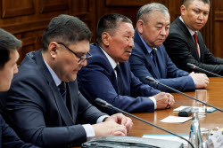 Встреча министра обороны РФ Белоусова и министра обороны Киргизии Бекболотова