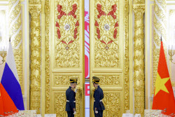 Russia's President Putin and Vietnamese Communist Party General Secretary To Lam meet in Moscow