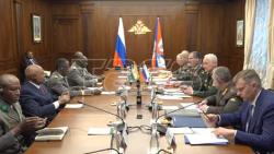 ВИДЕО. Встреча министра обороны РФ Белоусова и министра обороны Республики Нигер Моди