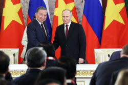 Russia's President Putin and Vietnamese Communist Party General Secretary To Lam meet in Moscow