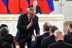 Russia's President Putin and Vietnamese Communist Party General Secretary To Lam meet in Moscow