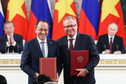Russia's President Putin and Vietnamese Communist Party General Secretary To Lam meet in Moscow