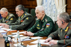 Встреча министра обороны РФ Белоусова и министра обороны Буркина-Фасо Симпоре