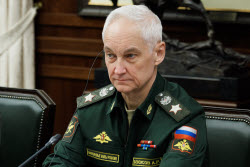 Встреча министра обороны РФ Белоусова с командующим Ливийской национальной армией Хафтаром