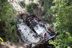 More than 20 killed as bus plunges into precipice in Sri Lanka's Central Province