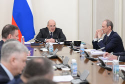 Russian PM Mishustin meets with his deputies