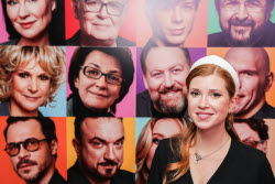 Moscow premiere of Vadim Plokhotnikov's film Zhvanetsky