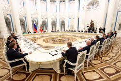 President Putin attends meeting of Bolshoi and Mariinsky Board of Trustees