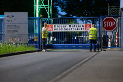 First strike in history at the Ford plants in Cologne