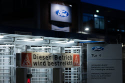 First strike in history at the Ford plants in Cologne