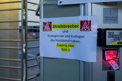 First strike in history at the Ford plants in Cologne