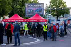 First strike in history at the Ford plants in Cologne