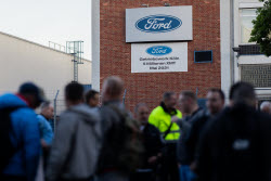 First strike in history at the Ford plants in Cologne