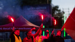 First strike in history at the Ford plants in Cologne