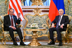 Официальный визит премьер-министра Малайзии Ибрагима в Москву