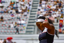 Теннисный турнир WTA 1000 в Риме, 1/4 финала: Кори Гауфф (США) - Мирра Андреева (Россия) - 6:4, 7:6 (7:5)
