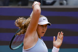 Теннисный турнир WTA 1000 в Риме, 1/4 финала: Кори Гауфф (США) - Мирра Андреева (Россия) - 6:4, 7:6 (7:5)