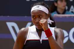 Теннисный турнир WTA 1000 в Риме, 1/4 финала: Кори Гауфф (США) - Мирра Андреева (Россия) - 6:4, 7:6 (7:5)