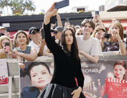 Cannes Irina Shayk is going out Hotel Martinez to attend a screening MP