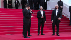 Tom Cruise arrives at Cannes red carpet to present new installment of 'Mission Impossible' saga