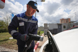 First EV charging station opens in Lugansk