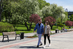 Весна в Новосибирске