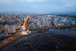Ледоход на реке Лене