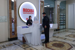 Старт свадебного сезона на Северном речном вокзале