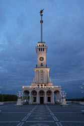 Wedding season starts at Moscow's North River Terminal
